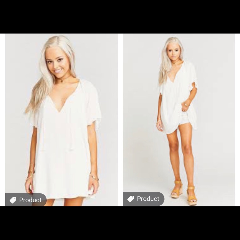 Show me your mumu Juana Tassel Tunic White Challis